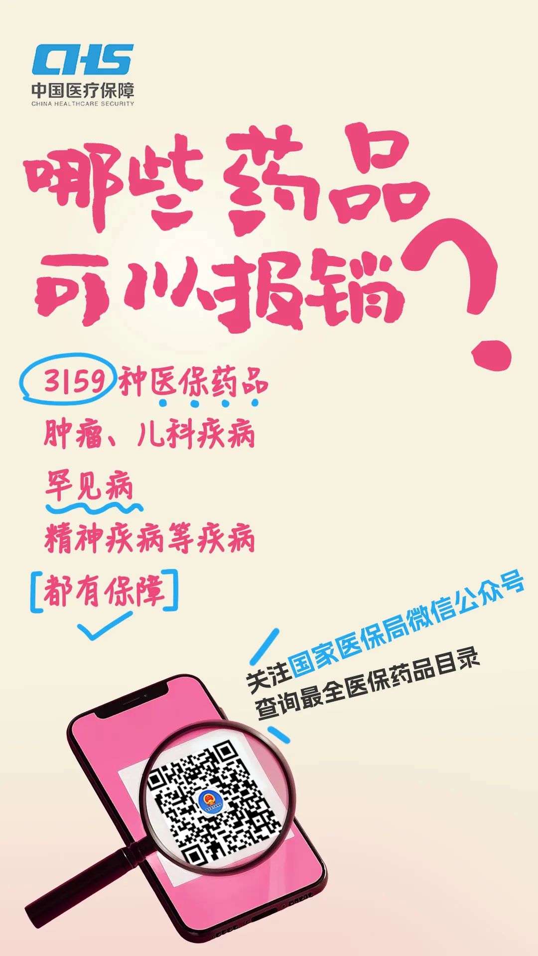 国家医保局微信公众号为您答疑解惑