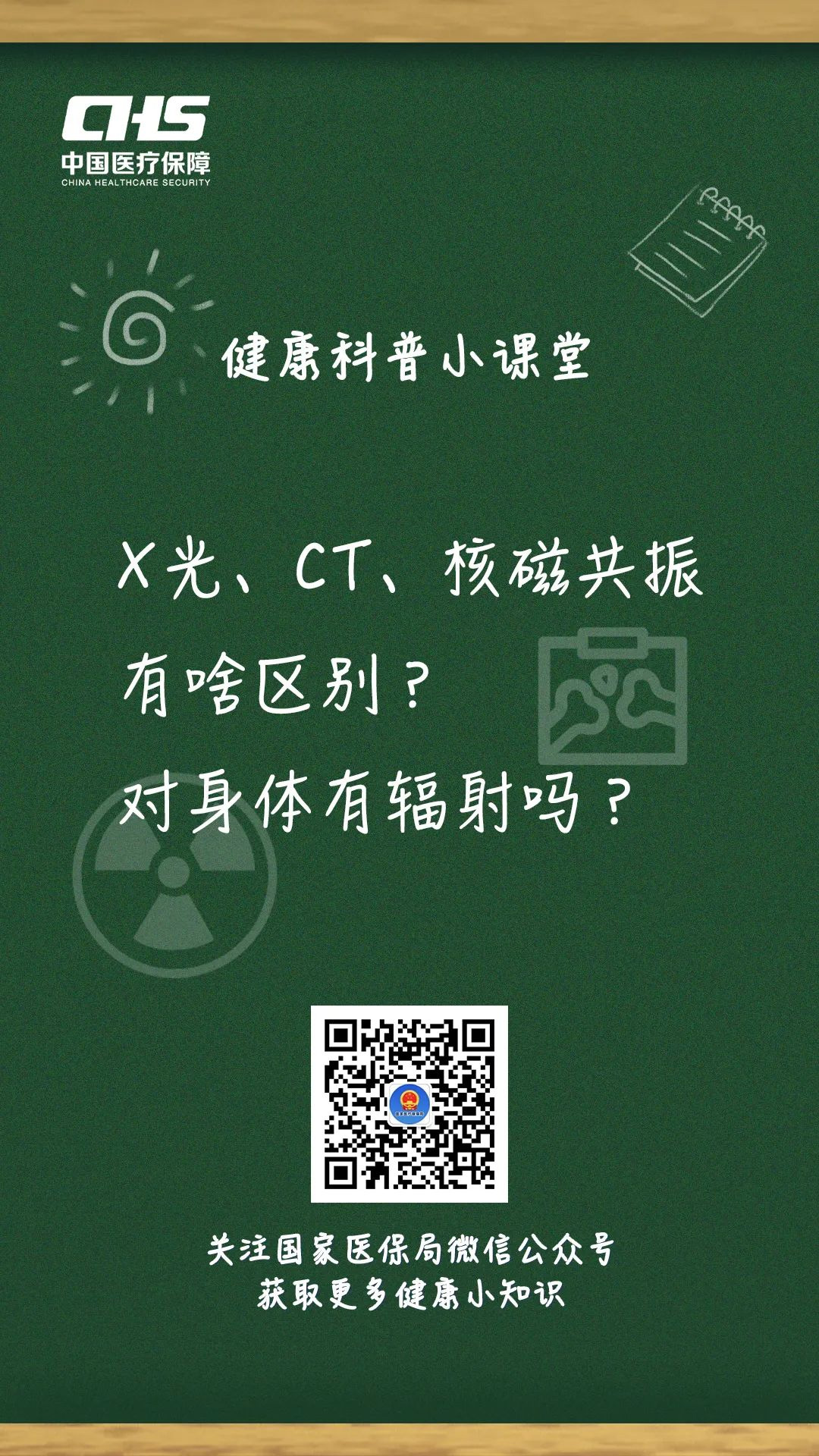 国家医保局微信公众号为您答疑解惑